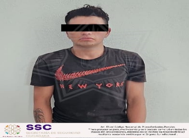 SSC y Policía de Atlangatepec aseguran a dos hombres por portación ilegal de armas